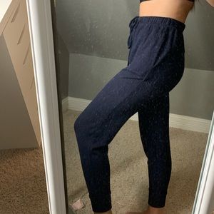 Navy Aerie Jogger Sweatpants